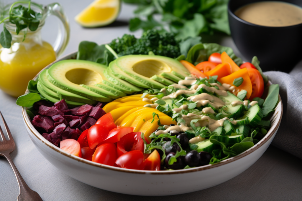 guyck Create an image that showcases a colorful bowl of fresh g f0e541db f4f4 4c2c a8fd 1a079d0afc1b