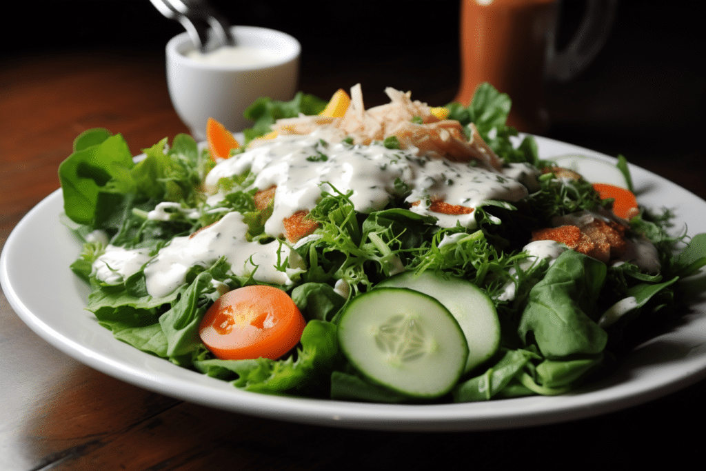 Keto friendly salad dressing